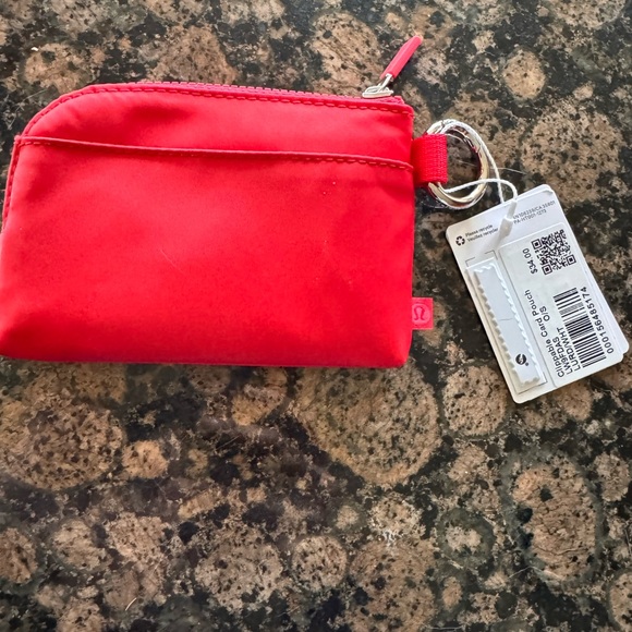 NWT Lululemon Red Card Pouch - Picture 3 of 4